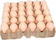 Kisangel 1 Set Decorative Fake Egg Eggs Filled Theme Basket Fillers Fake Eggs Wood Eggs Egg Model Plastic Egg Craft Egg Stress Egg Paper