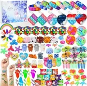 MOTYYA 120 Pcs Party Favors for Kids 6-8-10-12, Fidget Toys Pack Birthday Gift for Kids, Goodie Bags Treasure Box Toys For Classroom Rewards, Kids' Party Supplies For Pinata Stuffers, Carnival Prizes