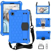 For Samsung Galaxy Tab A9+ Honeycomb Texture Case Kickstand Eva Tablet Cover