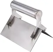 Rukjmqi Inside Corner Drywall Tool - Non-Slip Handle Scratch-Resistant Plastering Trowel | Metal Finishing Gadget Scraper for Home Living Room Bathroom Kitchen