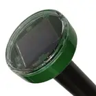 Solar Powered Repellent Ultrasonic Outdoor Lawn Garden Snake Rodent Repeller