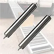 2 Inch Diam Unpowered Conveyor Roller, 10 16 20 24 28 in Long Transportation Rollers for Logistics Farm & Dock, Industrial Conveyor Belt Replacement Roller(2 PCS D-50MM/2,L-25.6in/650MM)