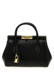 [Dolce & Gabbana] Dolce & Gabbana-Marlene Borse A Mano Nero-Donna OS Black