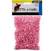 Aquarium Gravel Betta Metallic Pink 350g Fish Tank Decoration 12238 Aqua One