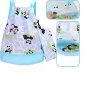Drawstring Backpack for Children - Sports Gym Bag Waterproof Dry and Wet Separat