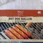 Stainless Steel Hotdog Roller Grill Evenly Cook Hot Dog Roller Rustproof pawrB