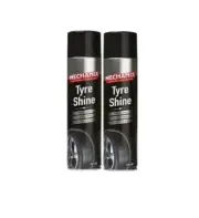 2 X Mechanix 400g Tyre Shine Wheels shiney