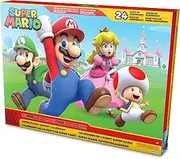 Advent Calendar Super Mario & Co. with Golden Mario & Bullet Bill