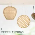 Rattan Food Serving Tray Wicker Rattan Tray Wicker Fruit Basket