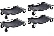 4 x Heavy Duty Wheel Dolly 450 kg 1000 lb Car Vehicle Positioning Jack Platform