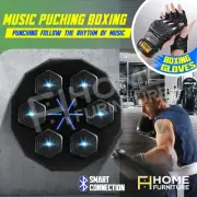 Electronic Smart Punching Boxing Pad Music Machine Home Training Wall Target