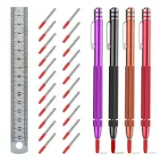4 Pack Tungsten Carbide Scriber with Magnet,with Extra 21 Replacement Marking...