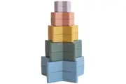 Mushie: Nesting Star Stack Set - Retro