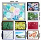 Bean Bag Lap Tray Table Dinner Stable Table Breakfast Serving Tray Laptray Art