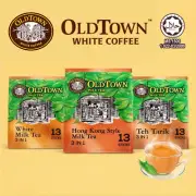OLDTOWN WHITE COFFEE Instant 3 in 1 Premix Milk Tea - Assorted Flavours, Halal