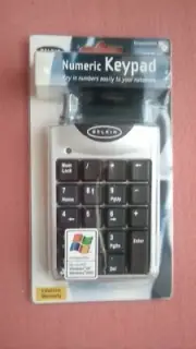 Belkin F8E466-MOB USB Numeric Keypad Brand New