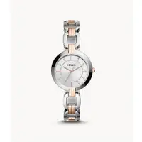 在飛比找松果購物優惠-FOSSIL 美國最受歡迎頂尖潮流時尚優雅女性腕錶-半金-B