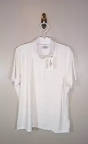 Vineyard Vines Performance Golf Tennis Palm Tree Print Collard Polo Size L NWT