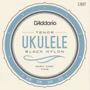 D'Addario Pro Arte Rectified Black Nylon Ukulele Strings for Tenor