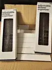 Adjustable Drawer Organizer - Divider Separator Expand & Lock 10.5 To 20" 2-Pack