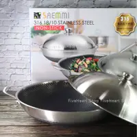 在飛比找蝦皮購物優惠-🌈台灣製／可用鐵鏟🌈炒鍋 炒菜鍋 不沾鍋 SAEMMI 31