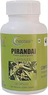 NE Pirandai Veld Grape Cissus Quadranglaris Capsules - 100 Capsules - by Cloudexport