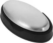 Cabilock Stainless Steel Soap Odor Eliminating Bar for Kitchen Reusable Metal Soap for Cooking on The Go