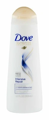 Dove Intensive Repair Shampoo with Keratin Repair Activity 12 fl oz Pack of 24