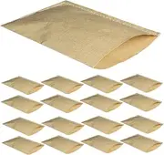 Kisangel 100pcs Paper Bag Packets Mini Envelopes Press and Seal Money Envelopes Storage Envelopes Coin Envelopes Mailing Envelopes Little Envelopes Container Kraft Paper