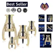 Versatile 4-Piece Gear Puller Set - 3" 4" 6" 8" for Bearing and Pulley Removal