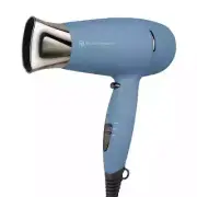 Dry2Go Travel Blow Dryer - Dual Voltage for Int'l Travel - Denim Blue