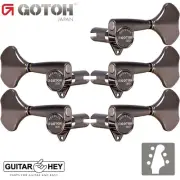 NEW Gotoh GB350 RES-O-LITE Aluminum Bass 5-String Tuning Keys L3+R2 COSMO BLACK