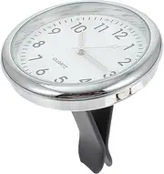 ULTECHNOVO 1 Set Car Luminous Clock Analog Clock Clocks Chain for Pocket Watch Car Dashboard Clock Car Dashboard Time Clock Mini Vehicle Clock Pocket Clock Automatic Car Clock White Glass