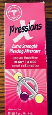 X-Pressions Piercing Aftercare Spray - Extra Strength - from Tattoo Goo (59ml)