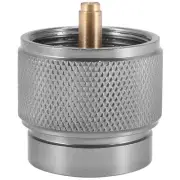 Camping Stove Adapter 1LB Propane Small Tank Input and a Lindal EN4178869