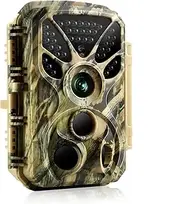 Trail Camera 32MP 2160P H.265 HD 4K Motion Activated Game Hunting Camera with Night Vision IP66 Waterproof for Outdoor Scouting Wildlife Monitoring Home Security