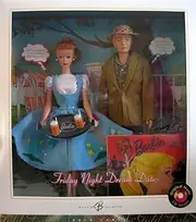 Friday Night Dream Date Barbie & Ken Doll Giftset w CD - Gold Label Reproduction Barbie Collector (2006)