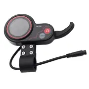 Sleek and Functional LCD Display for Electric Scooters 36V 48V 60V 6 Pin