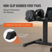 Adjustable Dumbbell Stand Storage Rack for Home Gym Compact Fitness Organizer
