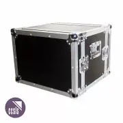 BravoPro 8UED 8RU Rack Case with Lids