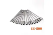 1/4" Extra Long Deep Nut Driver Socket Set Hex Drive Hex Shank 15Pc