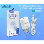 FG STORE 充電器 VANVO CVP1-805 QC 3.0 1 USB V8 MICRO USB TYPE C