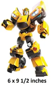 Bumblebee Decal Transformers Autobot Peel & Stick Wall Art Sticker Room Decor US