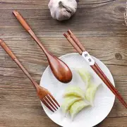 Spoon & Chopsticks Set Spoon Fork Chopstic New Ks 3 Pcs (1*Storage