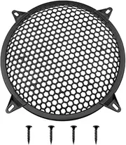 Xhziy 10-Inch Subwoofer Speaker Grill Cover, Black, 1PCS
