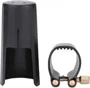 Clarinet Ligatures, PU Ligature Fastener with Plastic Cap Clarinet Mouthpiece Ligature Durable Clarinet Accessories Tools Bakelite