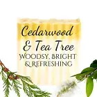Cedarwood & Tea Tree | Essential Oil Bar Soap