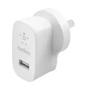 Belkin USB-A 12W Wall Charger Adapter for Samsung Note 10/Apple iPhone 11 White