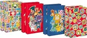 Hallmark Pokémon Medium Gift Boxes with Lids (8 Shirt Boxes, 4 Designs) for Kids, Parties, Back to School, Christmas