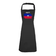 Haiti -Country Flag Nationality Kids Childrens Kitchen Apron